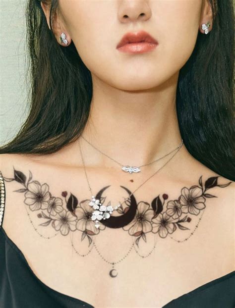 female chest tattoos|female chest tattoos gallery.